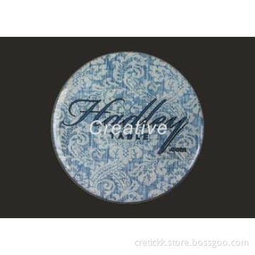 Multi Color Circle Cork Drink Coasters Personalized With Wh